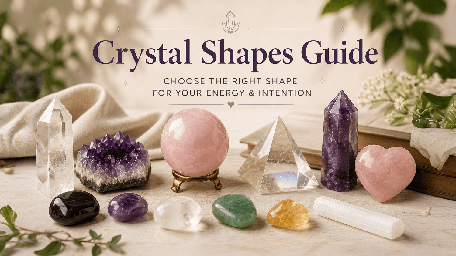 Crystal Shapes Explained: Which Shape Is Right for You?