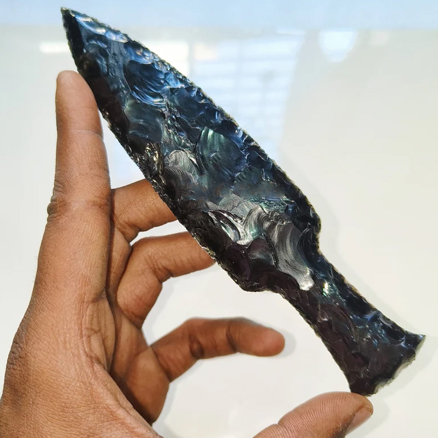 6-inch-black-obsidian-knife-hand-made-3