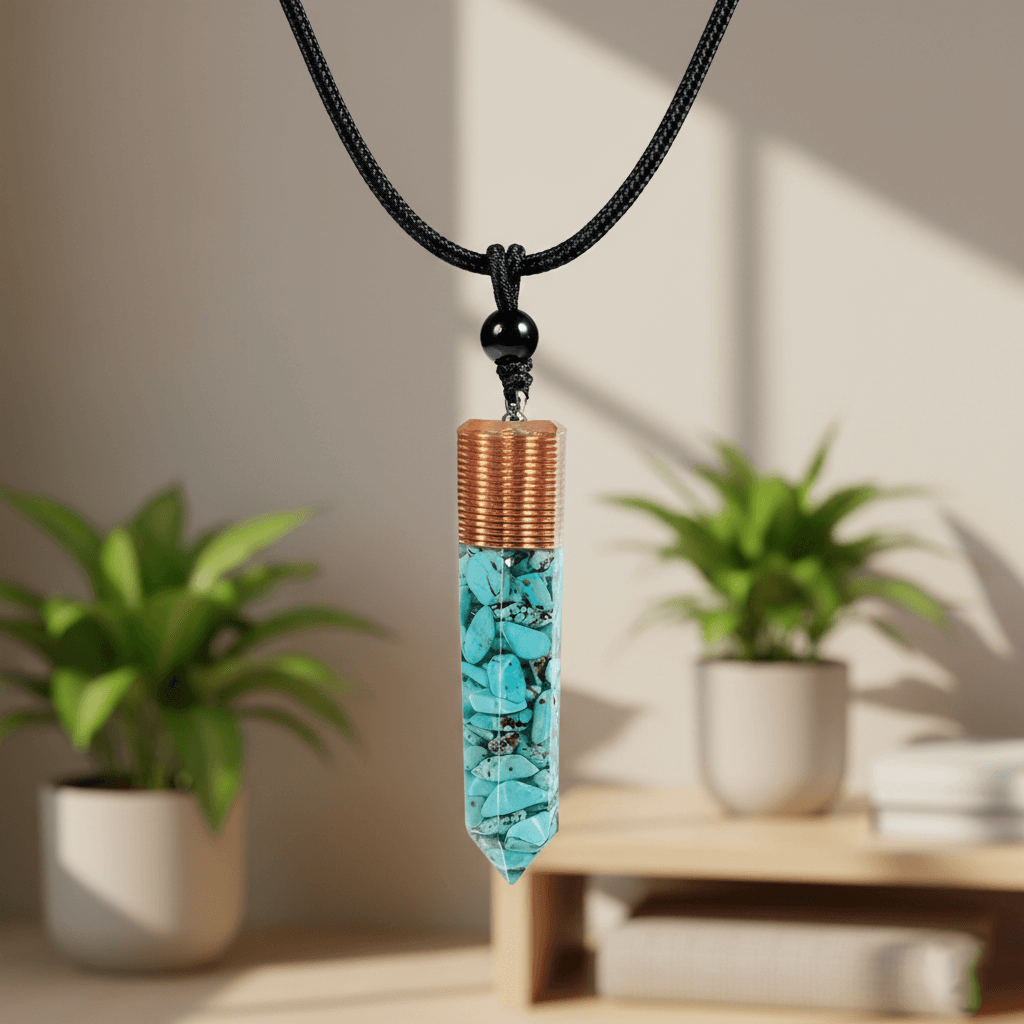 turquoise-orgone-pendants-faceted