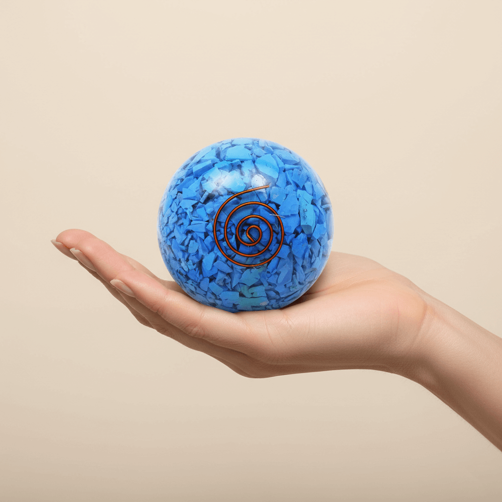 Turquoise Orgone Ball