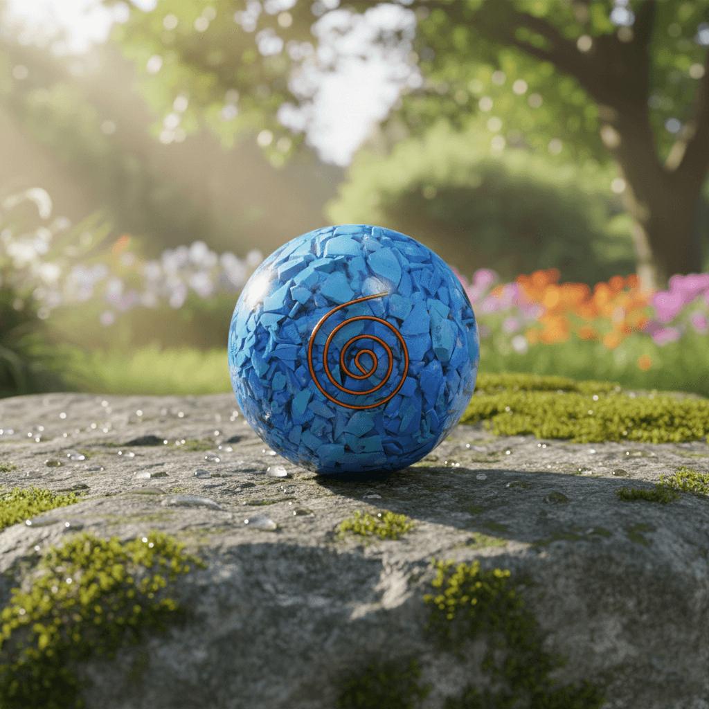 Turquoise Orgone Ball
