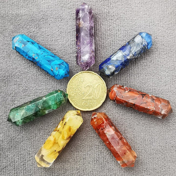 7 Chakras Orgone Chakra Set Points