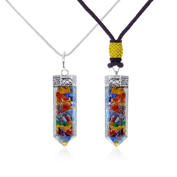 7 Chakra Orgone Pendants Combo