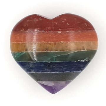 7 Chakra Crystal Heart