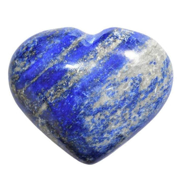 Lapis Lazuli Crystal Heart