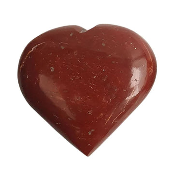 Red Jasper Crystal Heart