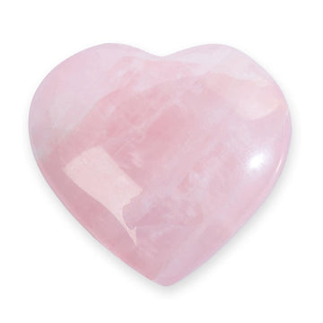 Rose Quartz Crystal Heart