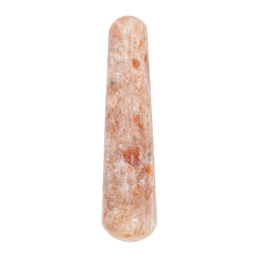 Round Sunstone Crystal Wand