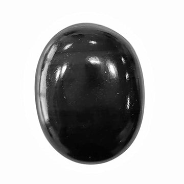 Black Obsidian Crystal Palm Stone