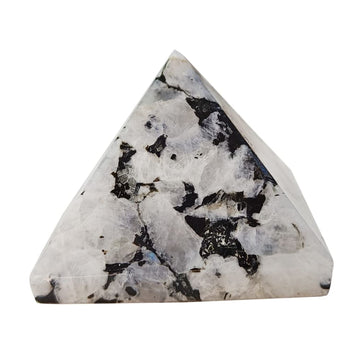 Rainbow Moonstone Crystal Pyramid