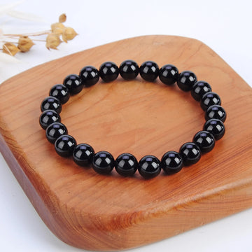 Black tourmaline Crystal Bracelet