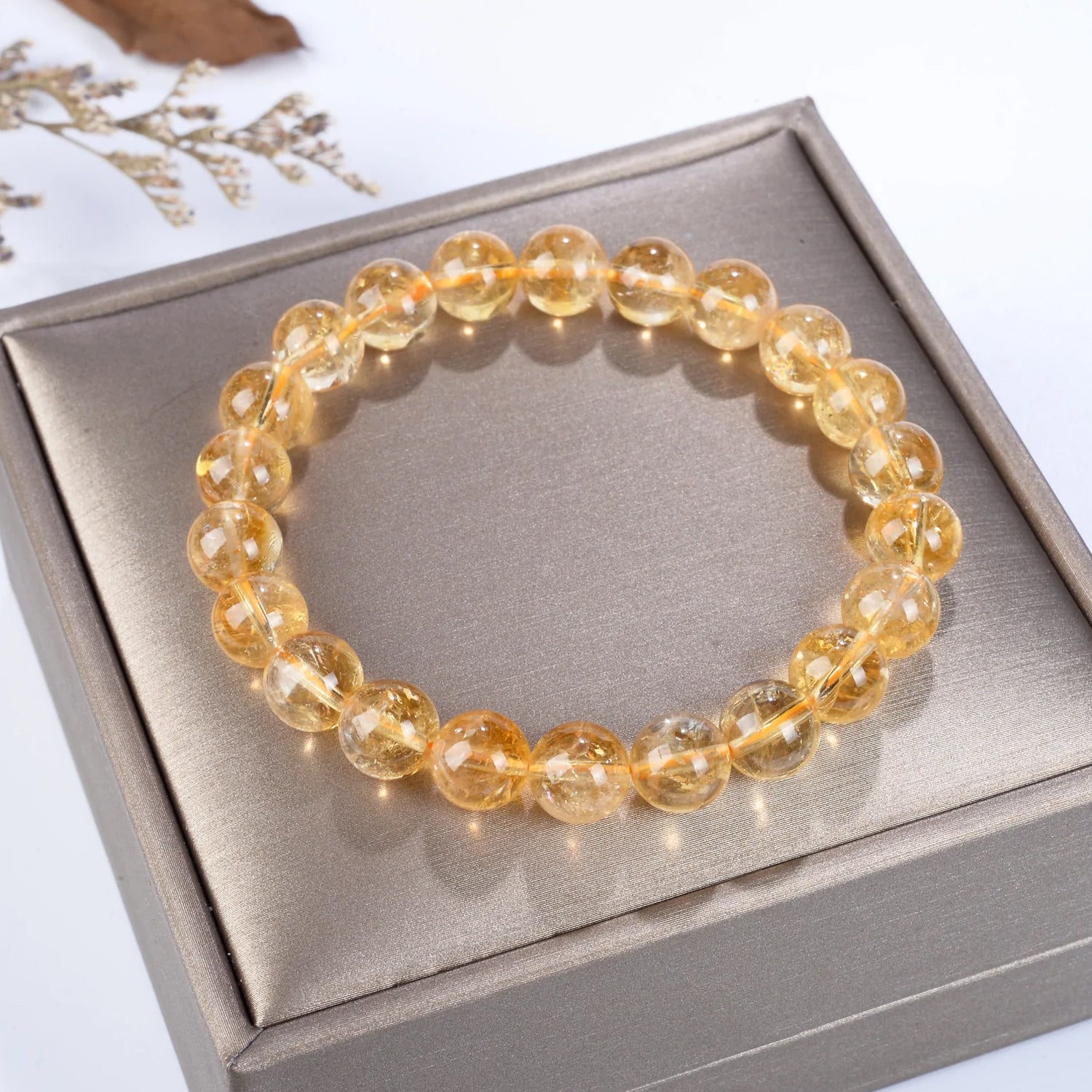 gemstone-bracelet-citrine