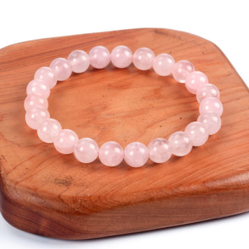 Rose Quartz Crystal Bracelet