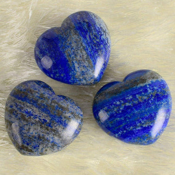 Lapis Lazuli Crystal Heart