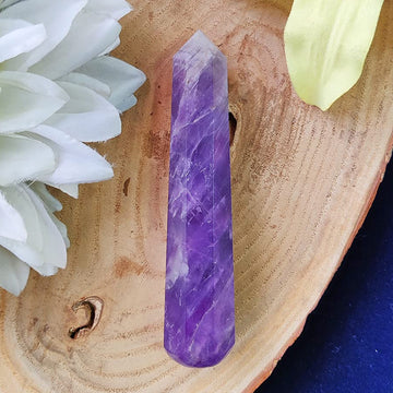 Amethyst Crystal Wand