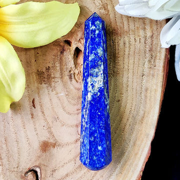 Lapis Lazuli Crystal Wand