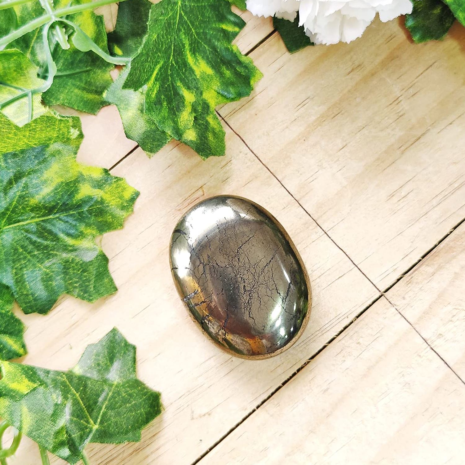 gemstone-palm-stone-pyrite