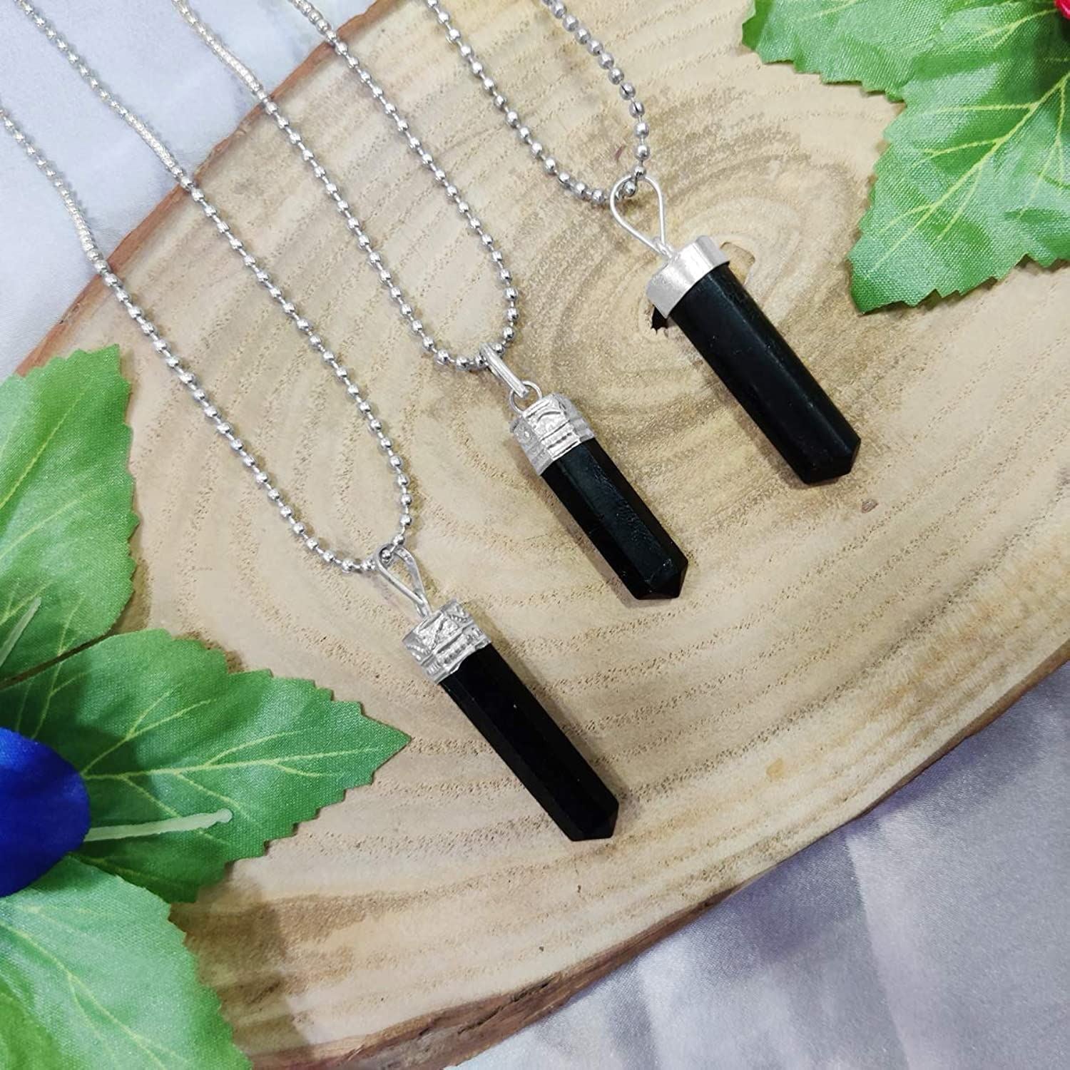 gemstone-pendant-pencil-shape-black-tourmaline