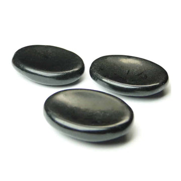 Black Tourmaline Crystal Worry Stone