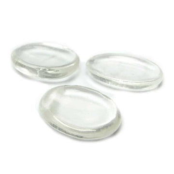 Clear Quartz Crystal Worry Stone
