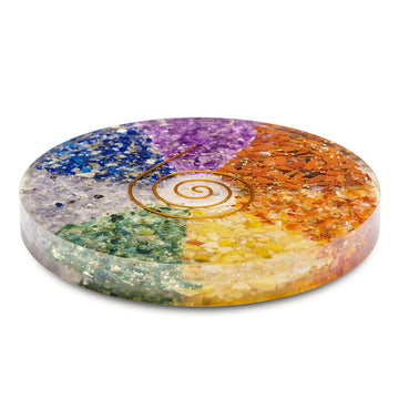 7 Chakra Orgone Coaster
