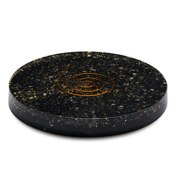 Black Tourmaline Orgone Coaster