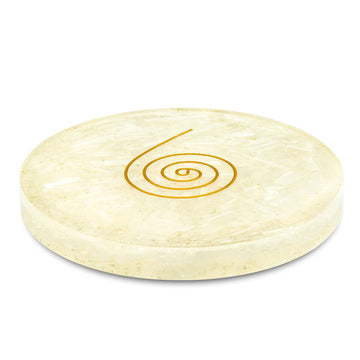 Selenite Orgone Coaster