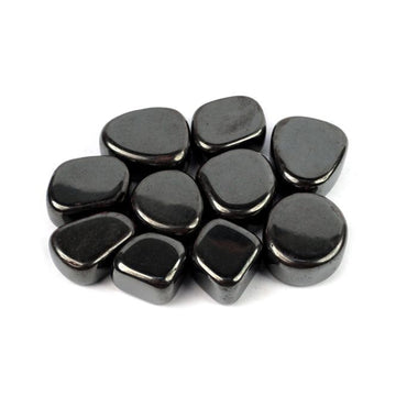 Hematite Tumbled Pebble Stones