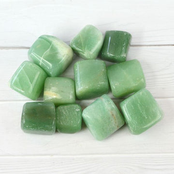 Green Aventurine Tumbled Pebble Stones