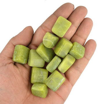 Serpentine Tumbled Pebble Stones
